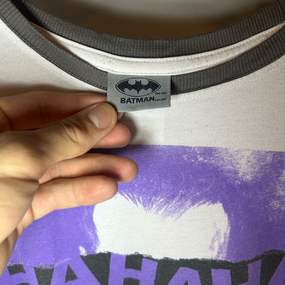 90's rare Batman Official Joker ringer t-shirt - Picture 2 of 8